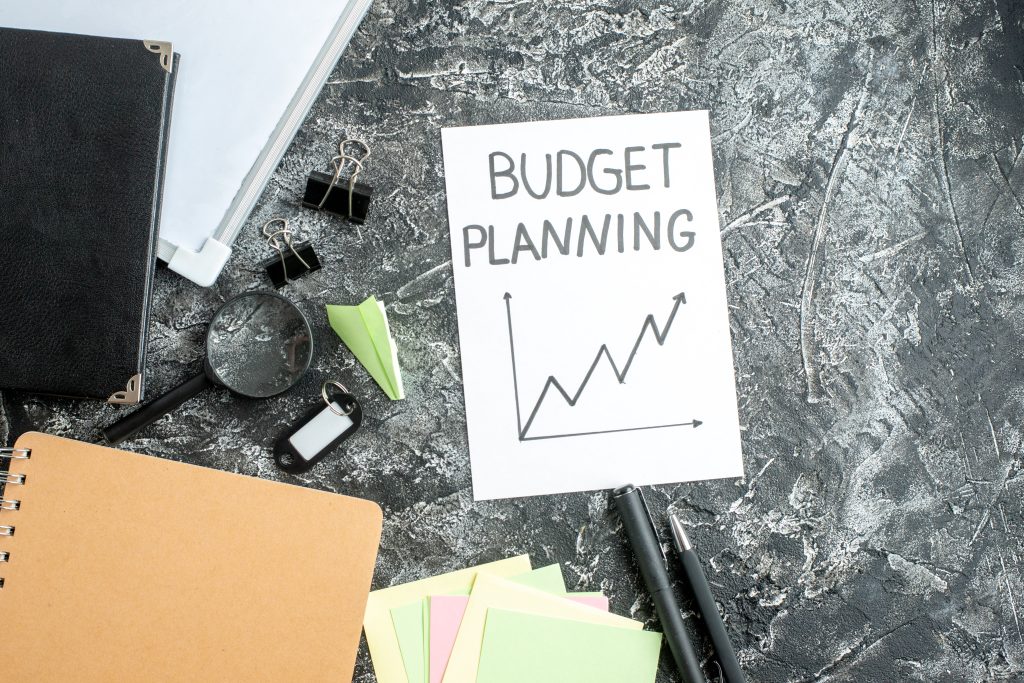 allocate event planning budget