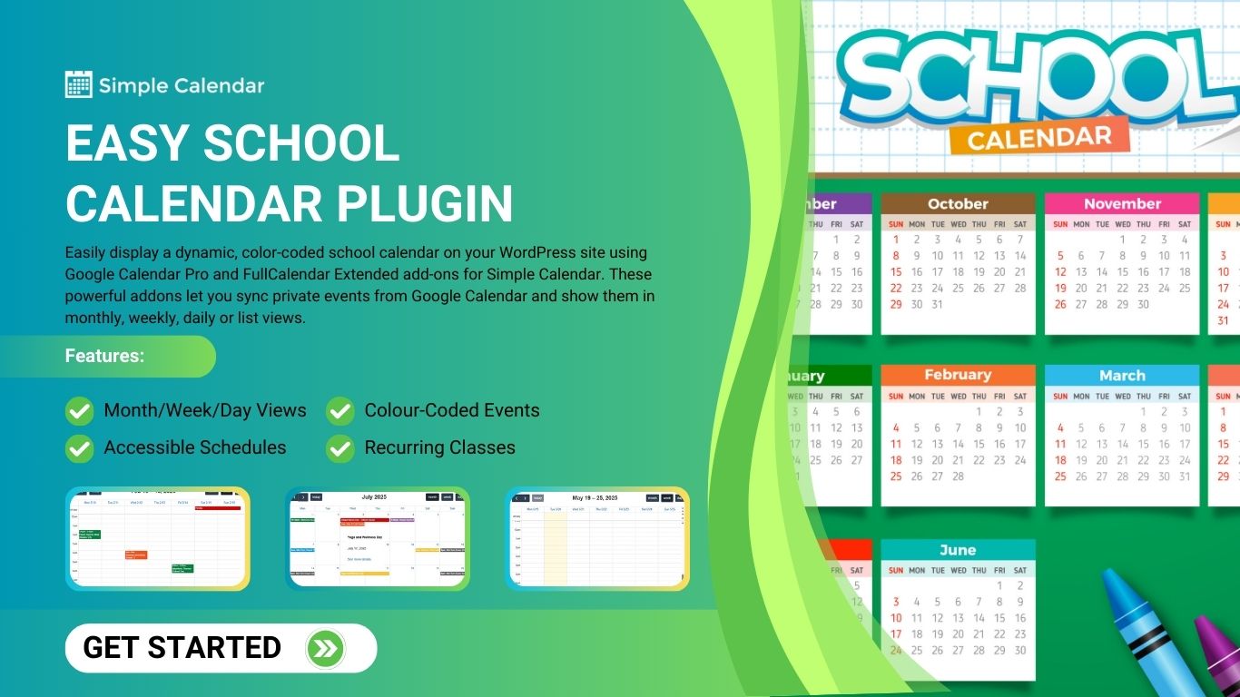 best wordpress plugin for school calendar website