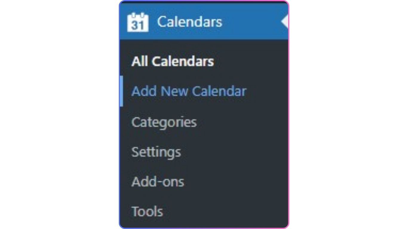wordpress school calendar integration