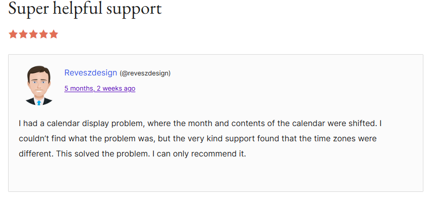 simple calendar latest review 