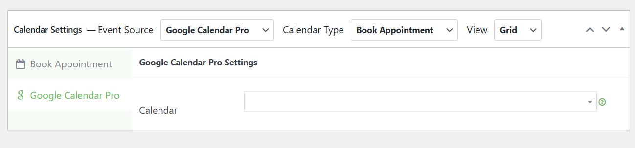 google calendar pro for multiple teacher bookings 