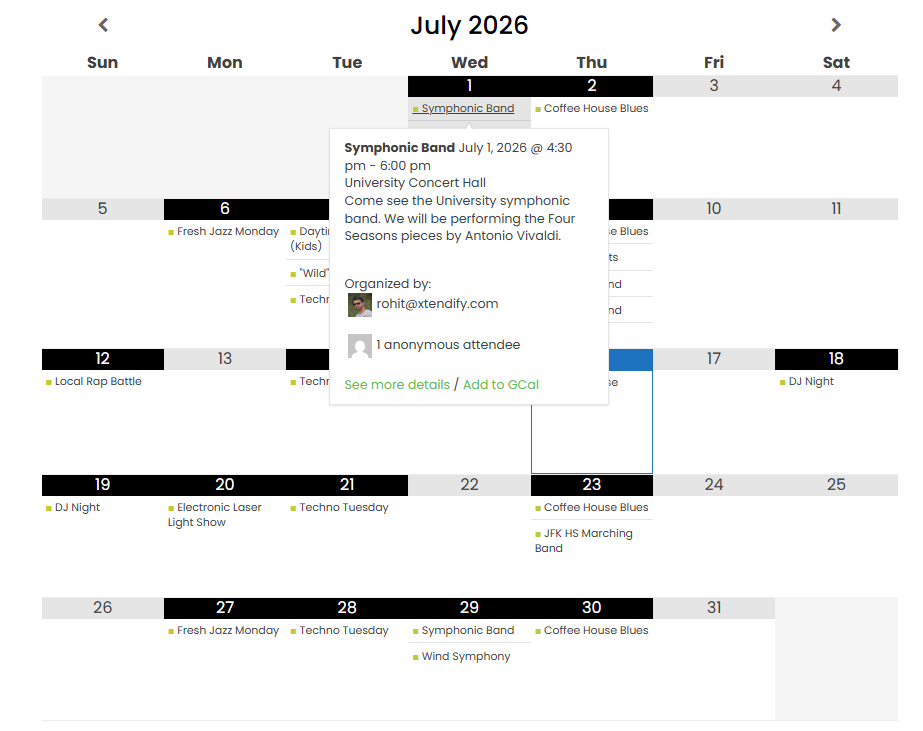 google calendar pro simple calendar plugin new demos