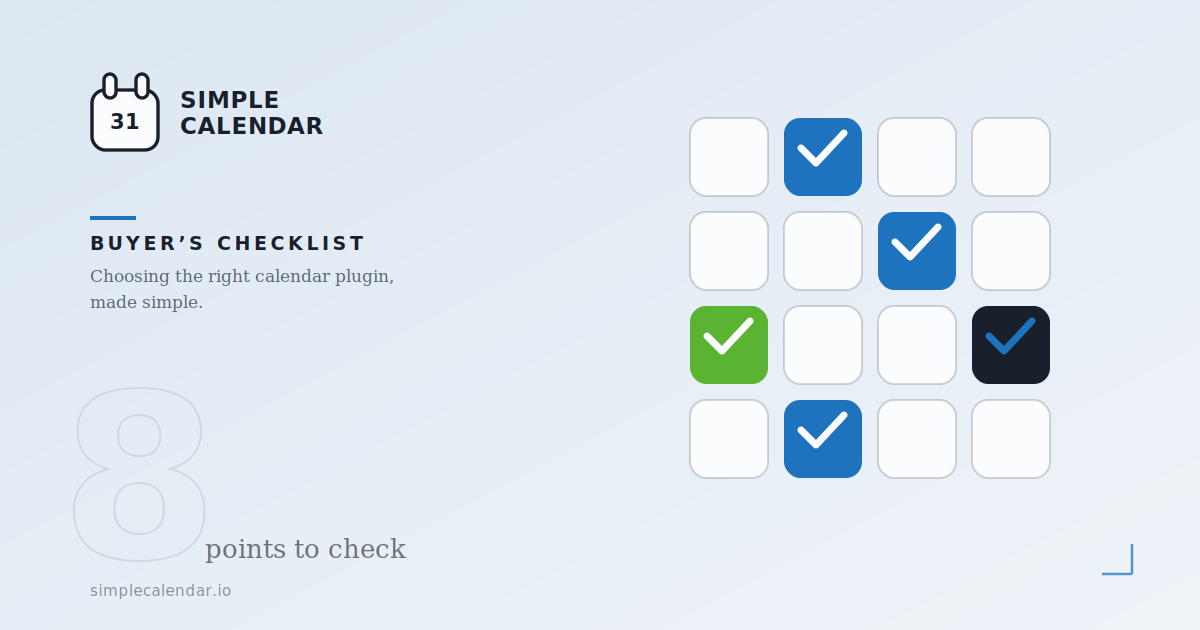 wordpress calendar plugins